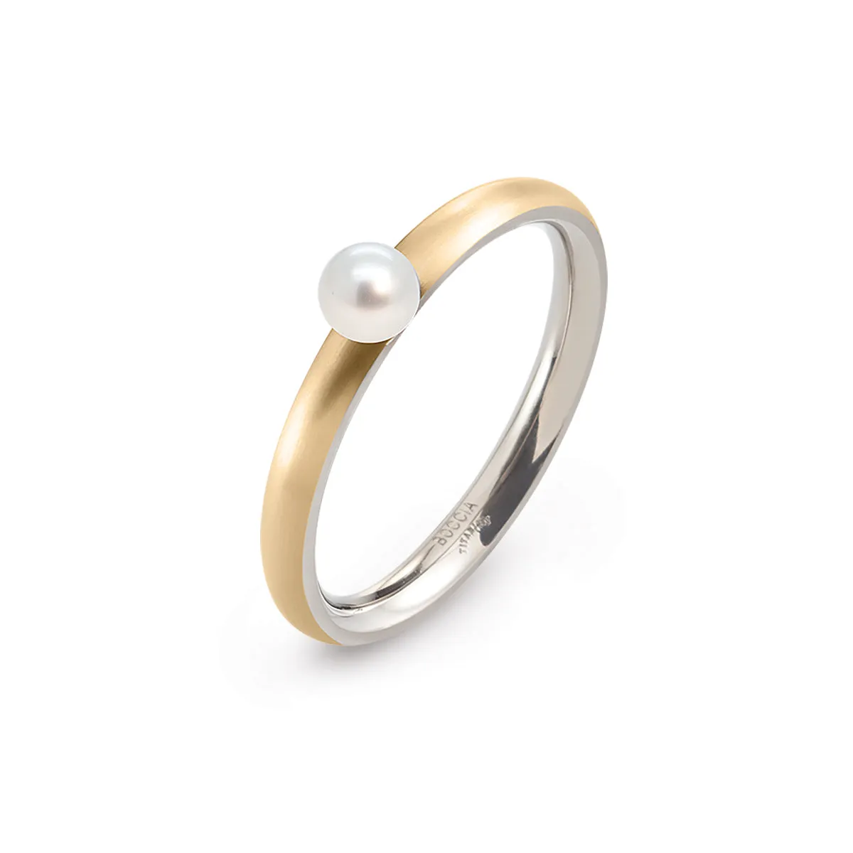 0145-02 Boccia Titanium Ring