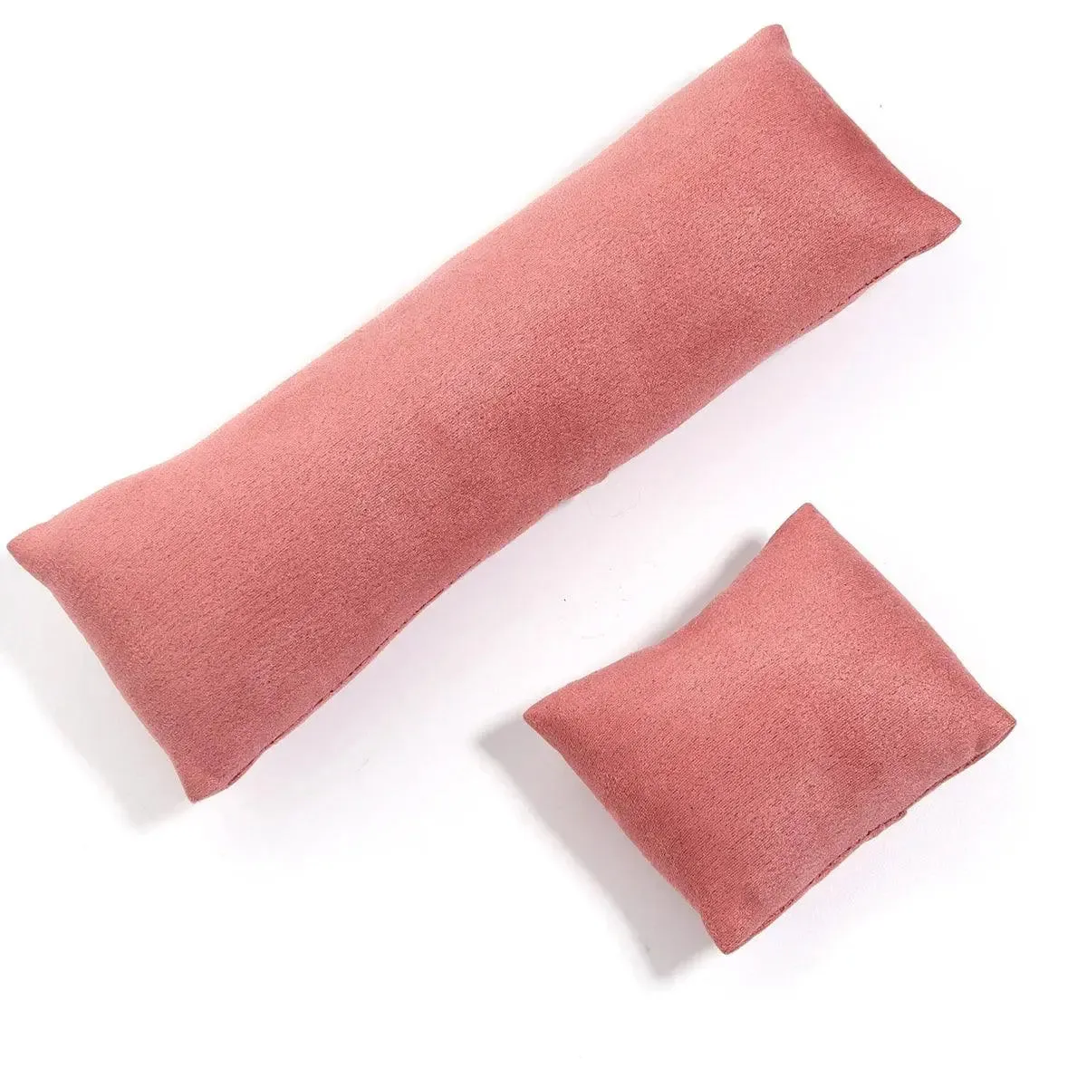 1 Set Color Velvet Cushion Jewelry Display Pillow Stand Bracelet Watch Bangle Organizer Cushion Photography Prop Show Holder Wholesale