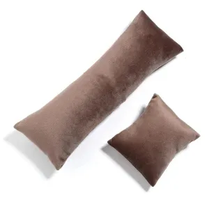 1 Set Color Velvet Cushion Jewelry Display Pillow Stand Bracelet Watch Bangle Organizer Cushion Photography Prop Show Holder Wholesale