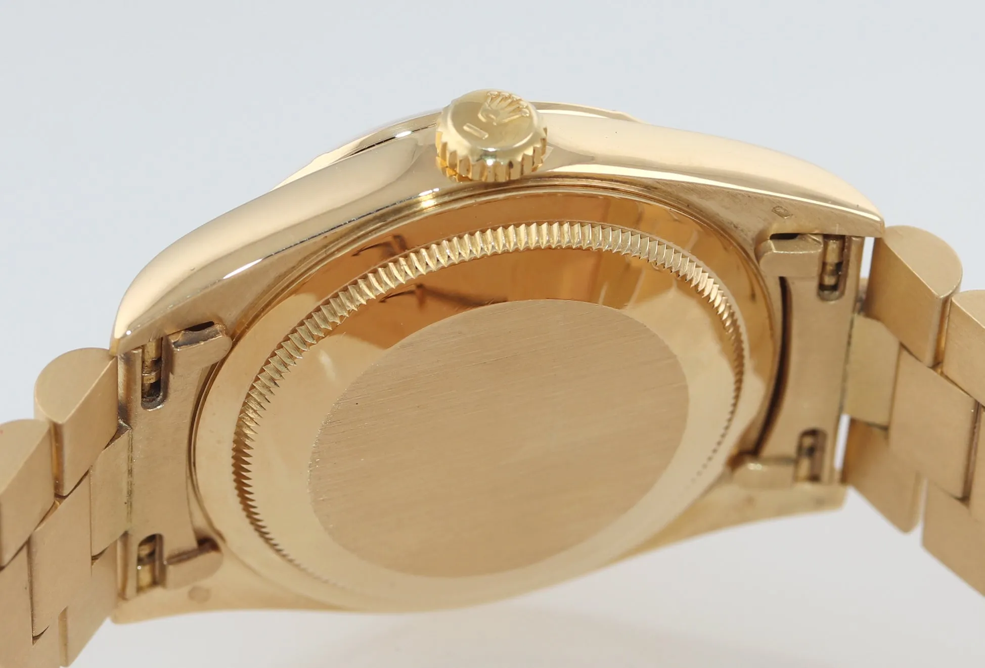 18248 Rolex Day-Date President Gold Double Quick Set Bark 18238 Florentine Watch