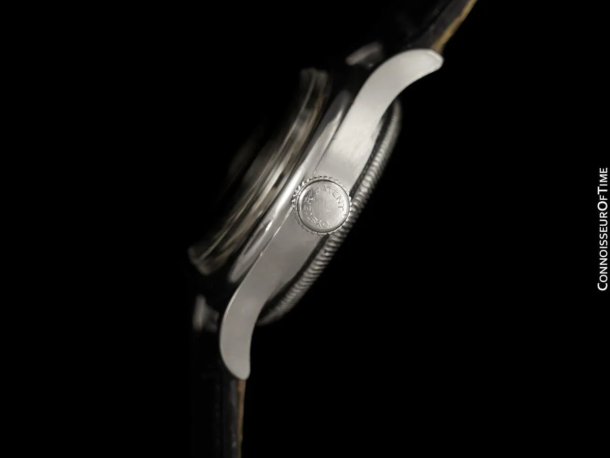 1941 Rolex Oyster Junior Sport Vintage Mens "Boys" WW II Era Watch - Stainless Steel