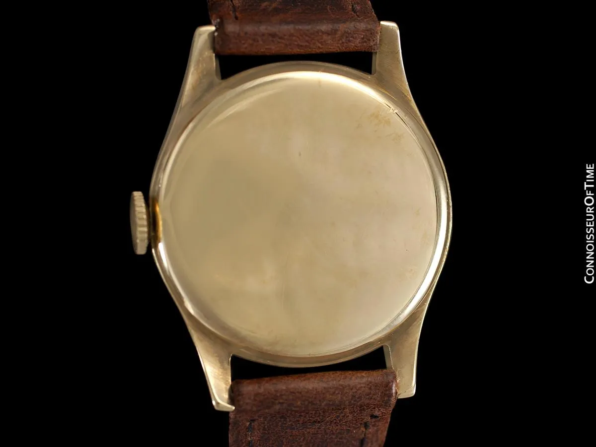 1944 Rolex Vintage Boys Size Midsize Watch - Solid 9K Gold
