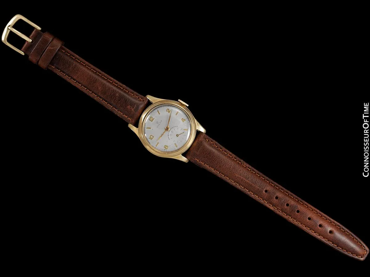 1944 Rolex Vintage Boys Size Midsize Watch - Solid 9K Gold