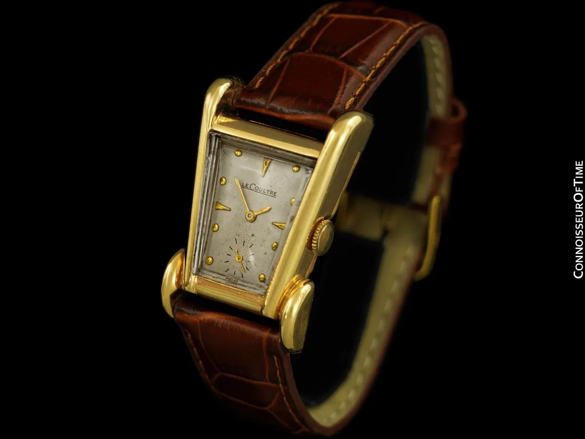 1949 LeCoultre Vintage Mens 10K Gold Filled "Grasshopper" Watch, - The Aristocrat