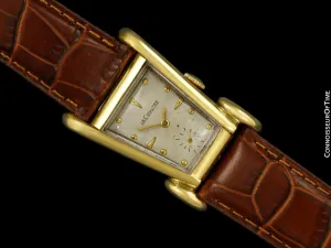 1949 LeCoultre Vintage Mens 10K Gold Filled "Grasshopper" Watch, - The Aristocrat