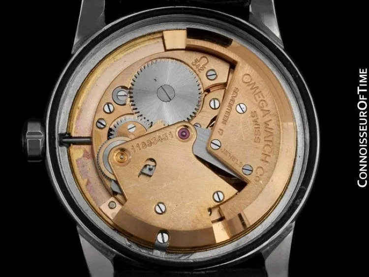 1950 Omega Vintage (Seamaster) Mens Automatic, Waterproof "Hammer Rotor" Watch - Stainless Steel