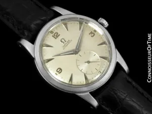1950 Omega Vintage (Seamaster) Mens Automatic, Waterproof "Hammer Rotor" Watch - Stainless Steel
