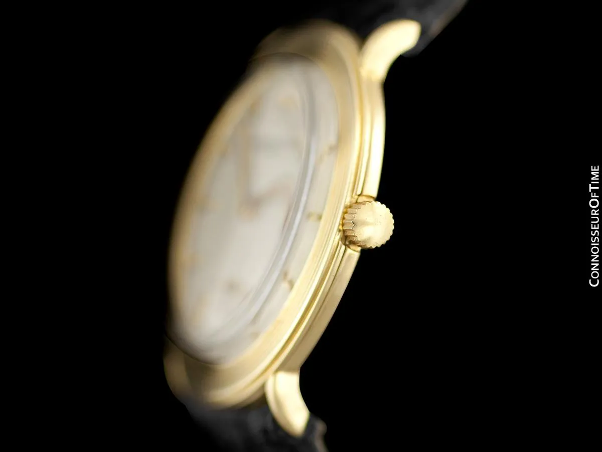 1950's Audemars Piguet Vintage Mens Midsize Size Dress Watch - 18K Gold