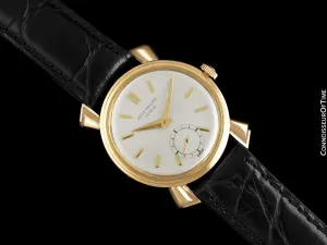 1955 Patek Philippe Vintage Mens Watch with Dramatic Case - 18K Rose Gold