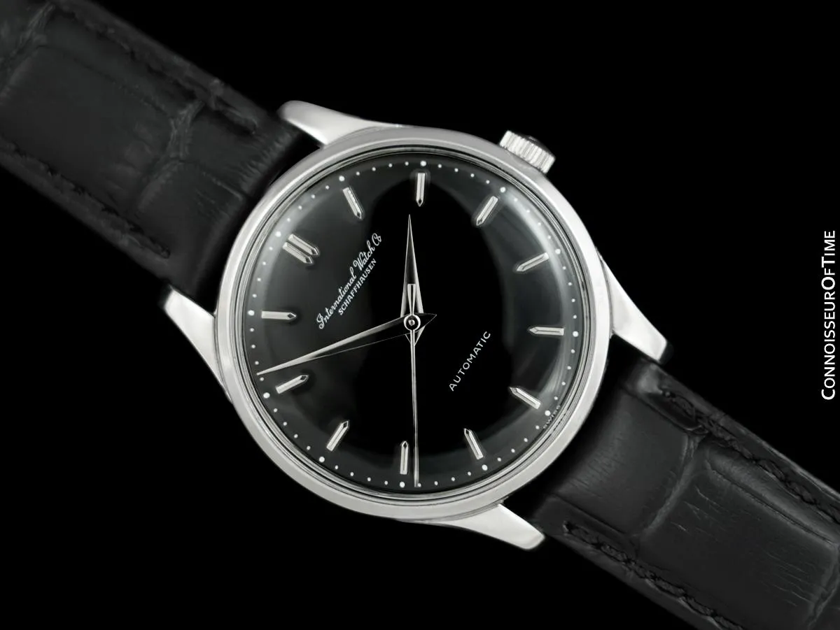 1958 IWC Vintage Mens Full Size Watch, Cal. 852 Automatic - Stainless Steel