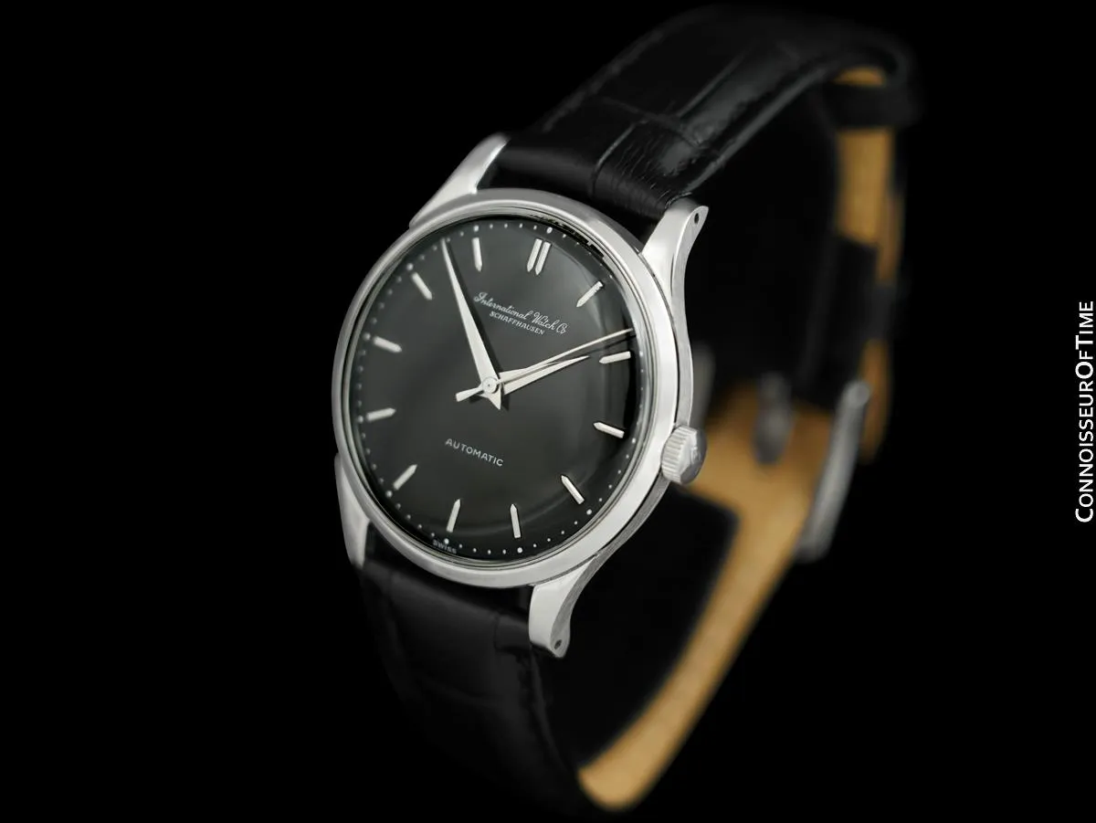 1958 IWC Vintage Mens Full Size Watch, Cal. 852 Automatic - Stainless Steel