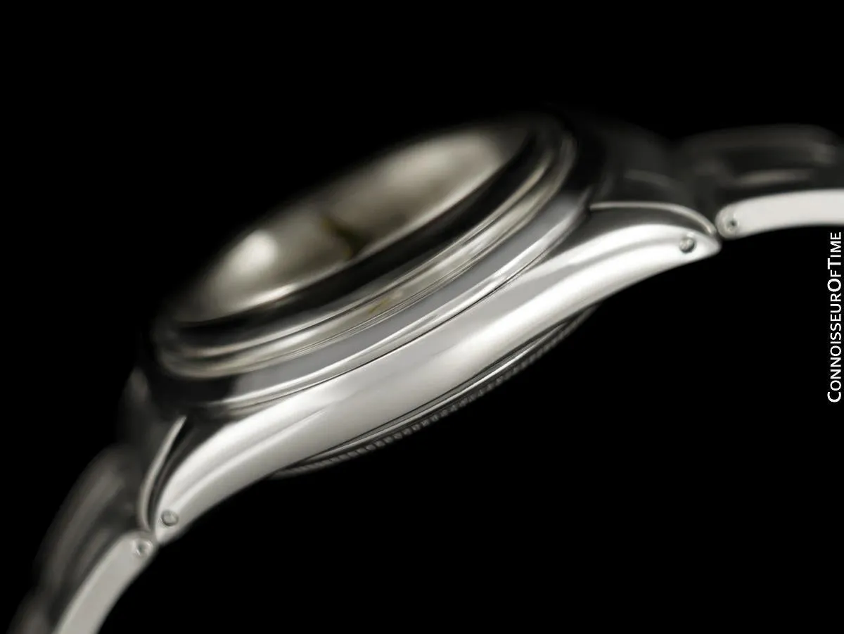 1958 Rolex Oyster Shock-Resisting Classic Vintage Mens Handwound Watch - Stainless Steel