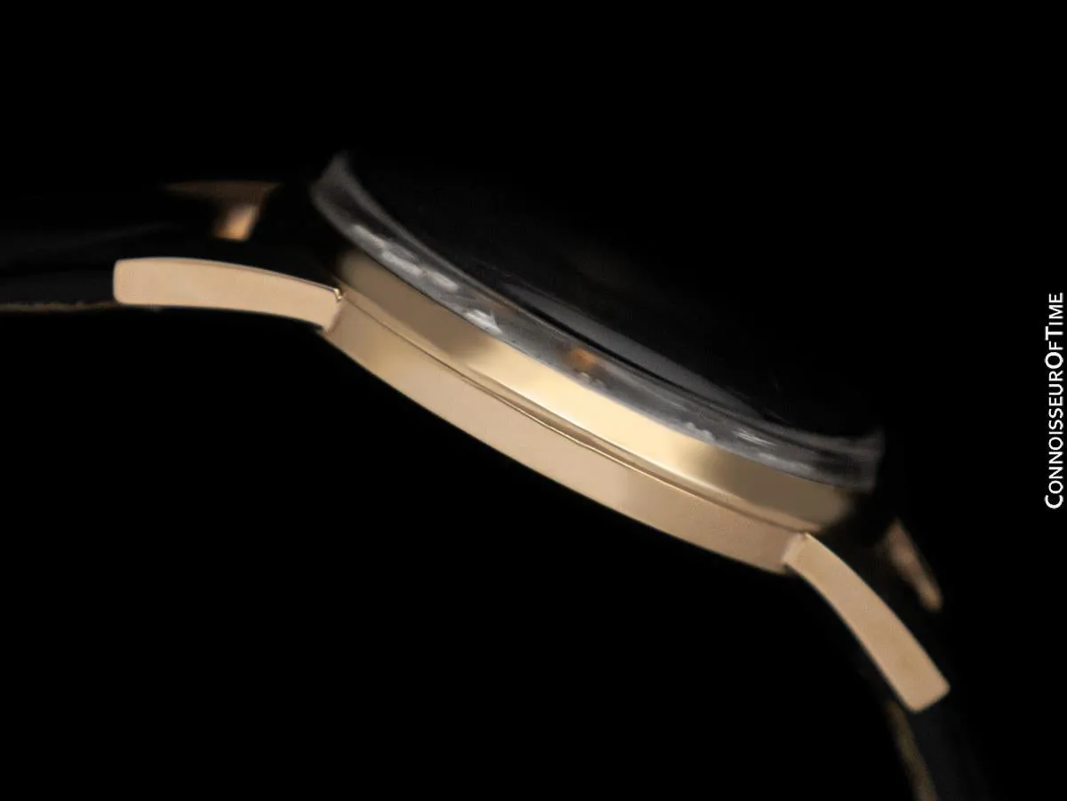 1959 Rolex Precision Vintage Mens Dress Watch - 9K Gold