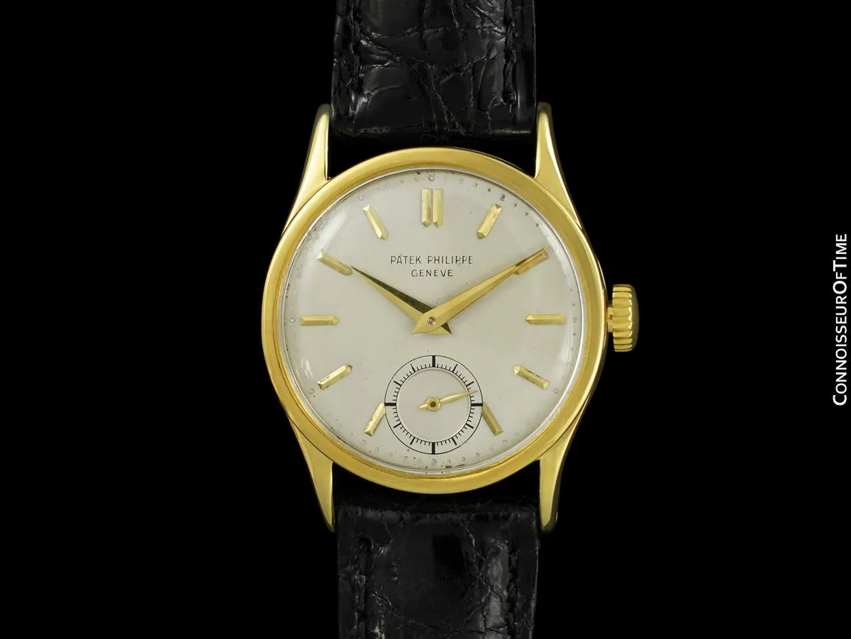 1960 Patek Philippe Vintage Calatrava Ref. 96 Mens Watch - 18K Gold