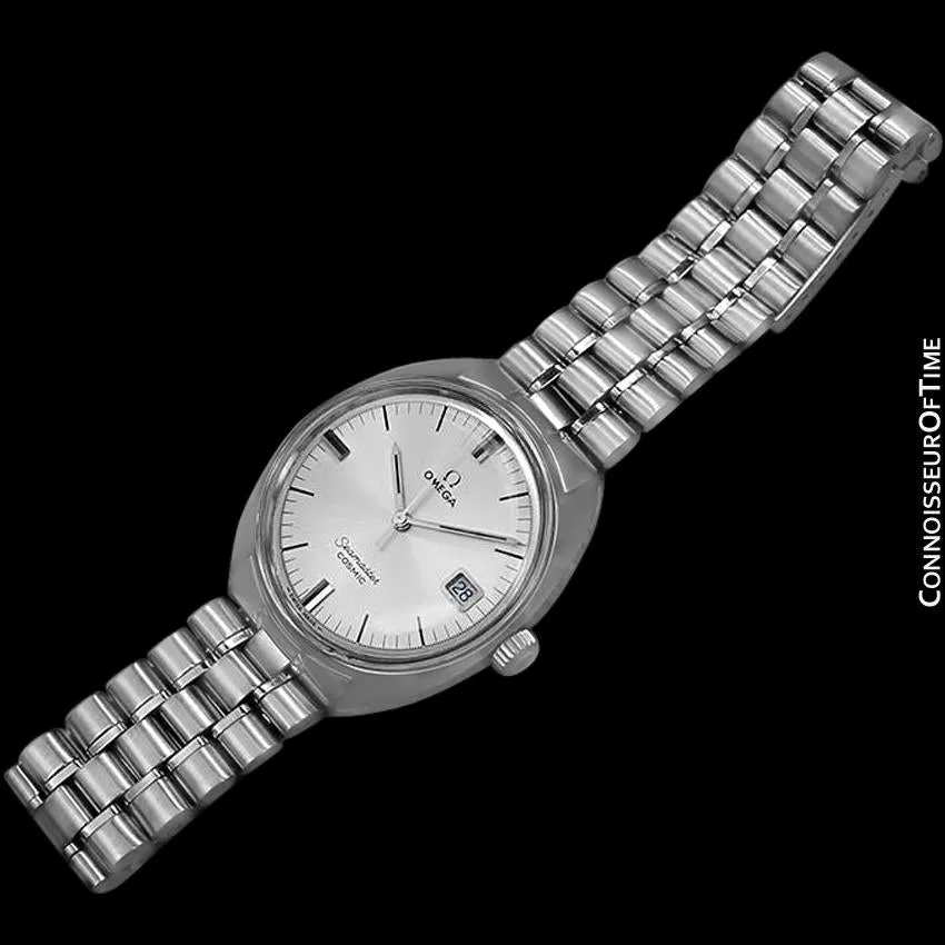 1960's Omega Vintage Mens Seamaster Cosmic Retro Handwound Watch - Stainless Steel