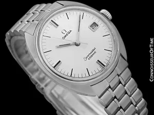 1960's Omega Vintage Mens Seamaster Cosmic Retro Handwound Watch - Stainless Steel