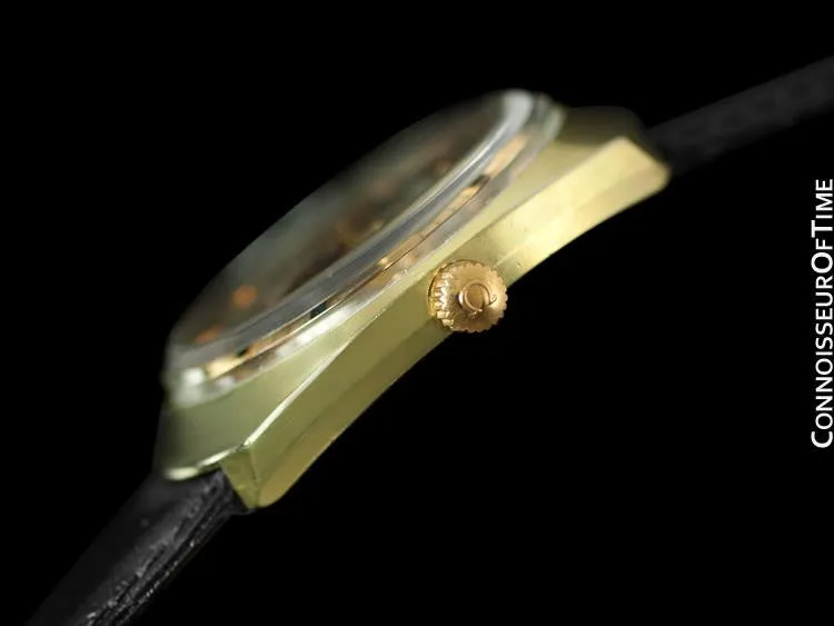 1960's Omega Vintage Mens Seamaster Cosmic Retro Watch, Day Date - 18K Gold Plated