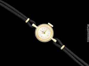 1960's Rolex Vintage Ladies Dress Watch - 14K Gold