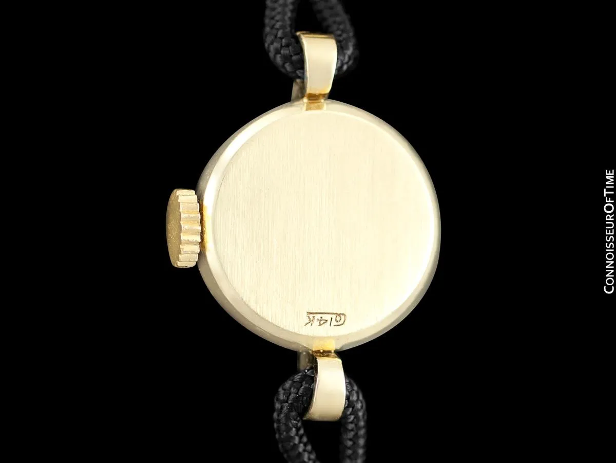 1960's Rolex Vintage Ladies Dress Watch - 14K Gold