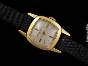 1960's Vacheron & Constantin Ladies Backwind Miniature Watch - 18K Gold