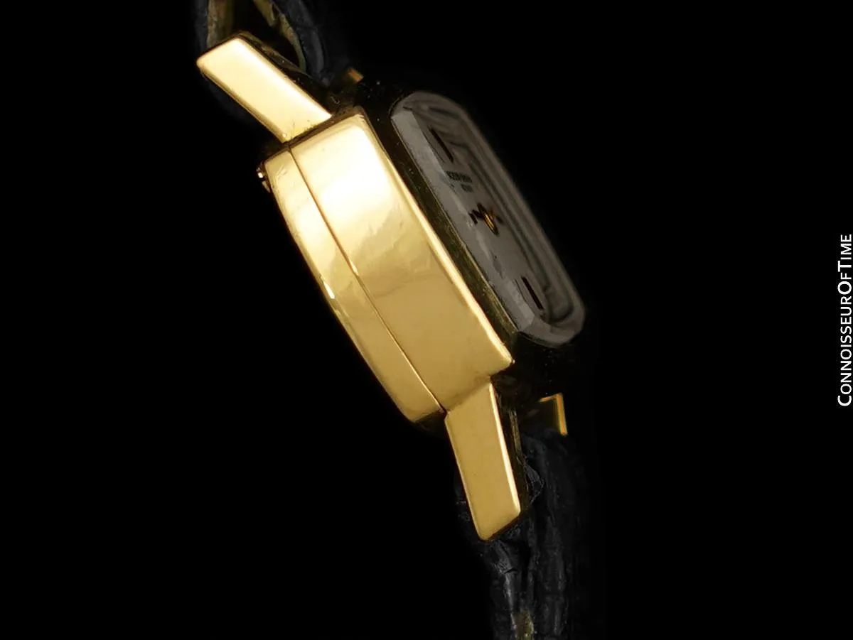 1960's Vacheron & Constantin Ladies Backwind Miniature Watch - 18K Gold