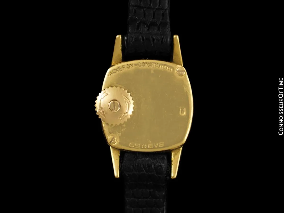 1960's Vacheron & Constantin Ladies Backwind Miniature Watch - 18K Gold