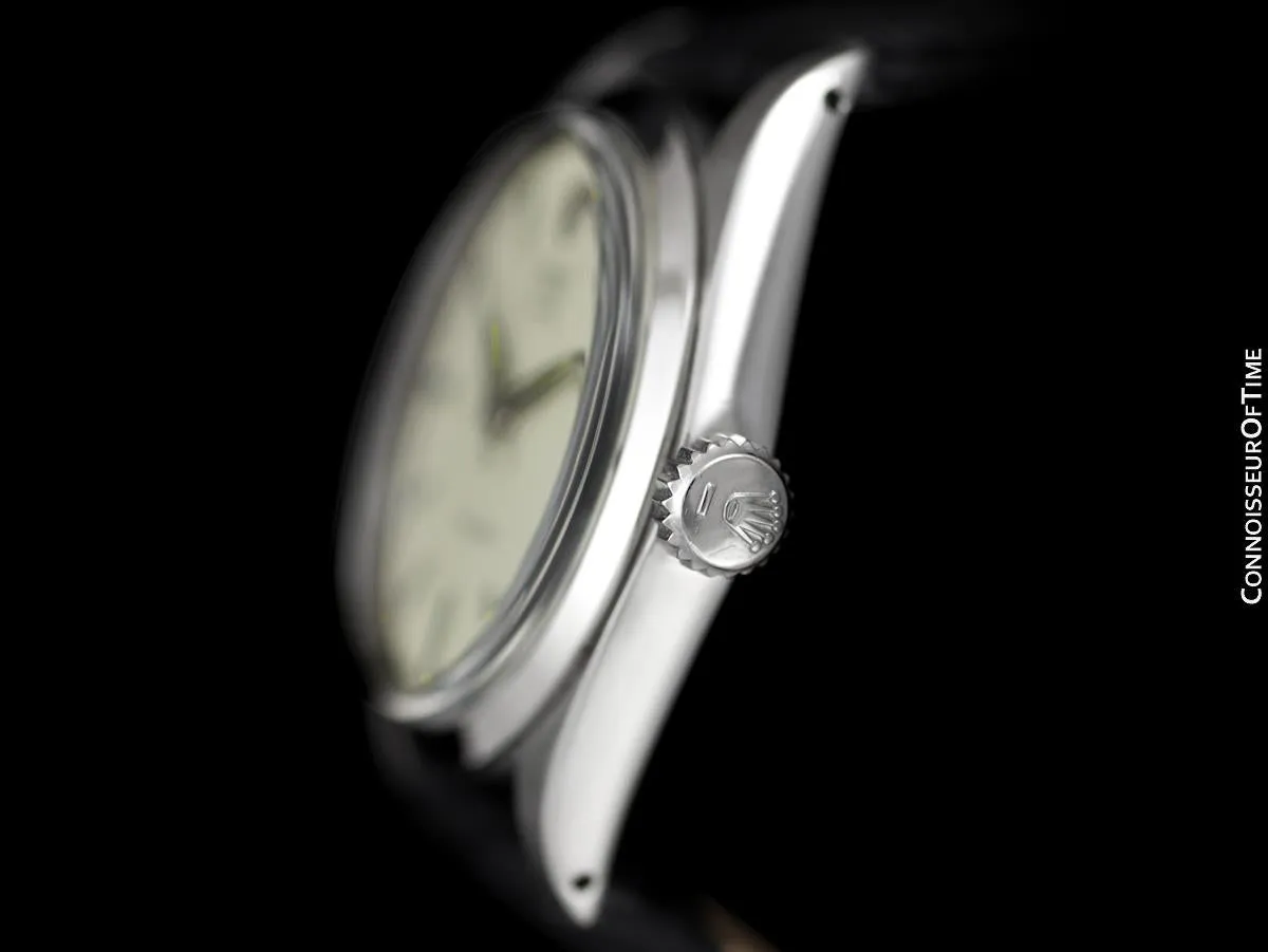 1961 Rolex Oyster Royal Classic Vintage Mens Handwound Watch - Stainless Steel