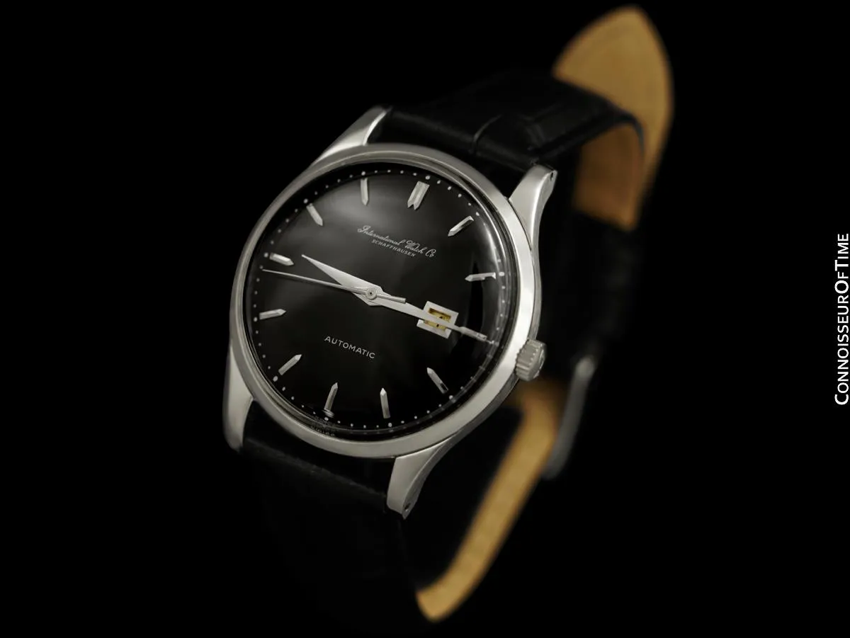 1963 IWC Vintage Mens Watch, Cal. 8531 Automatic with Date - Stainless Steel