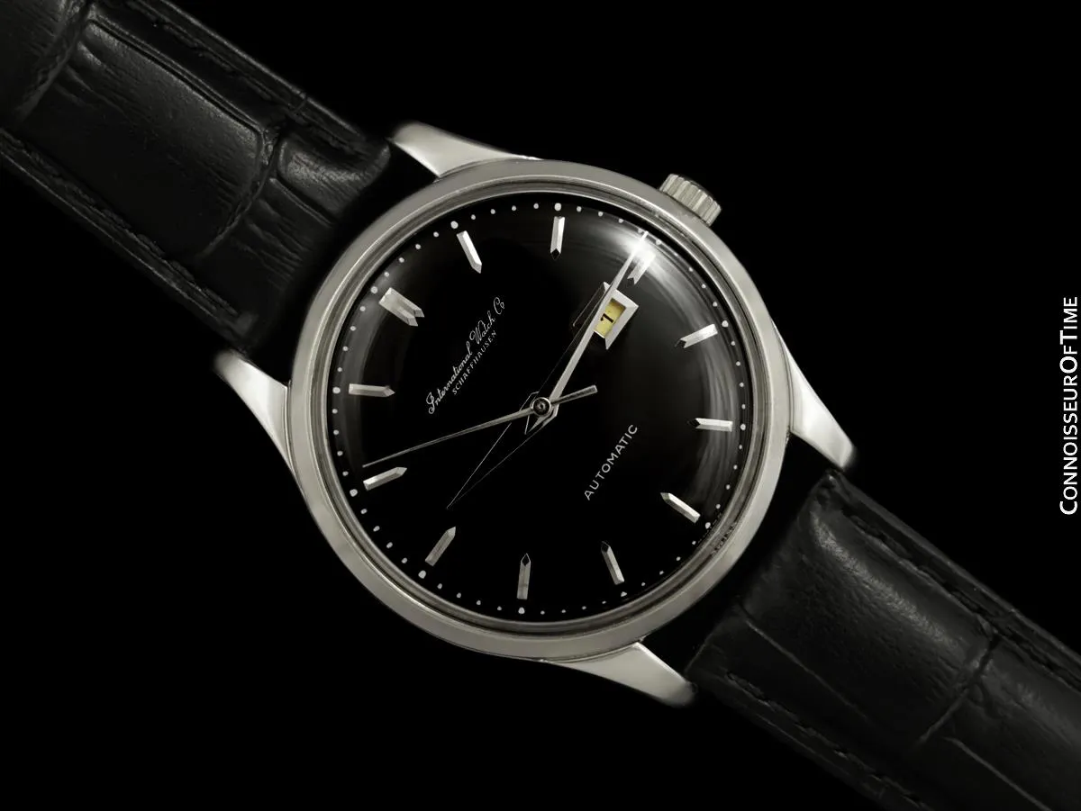 1963 IWC Vintage Mens Watch, Cal. 8531 Automatic with Date - Stainless Steel