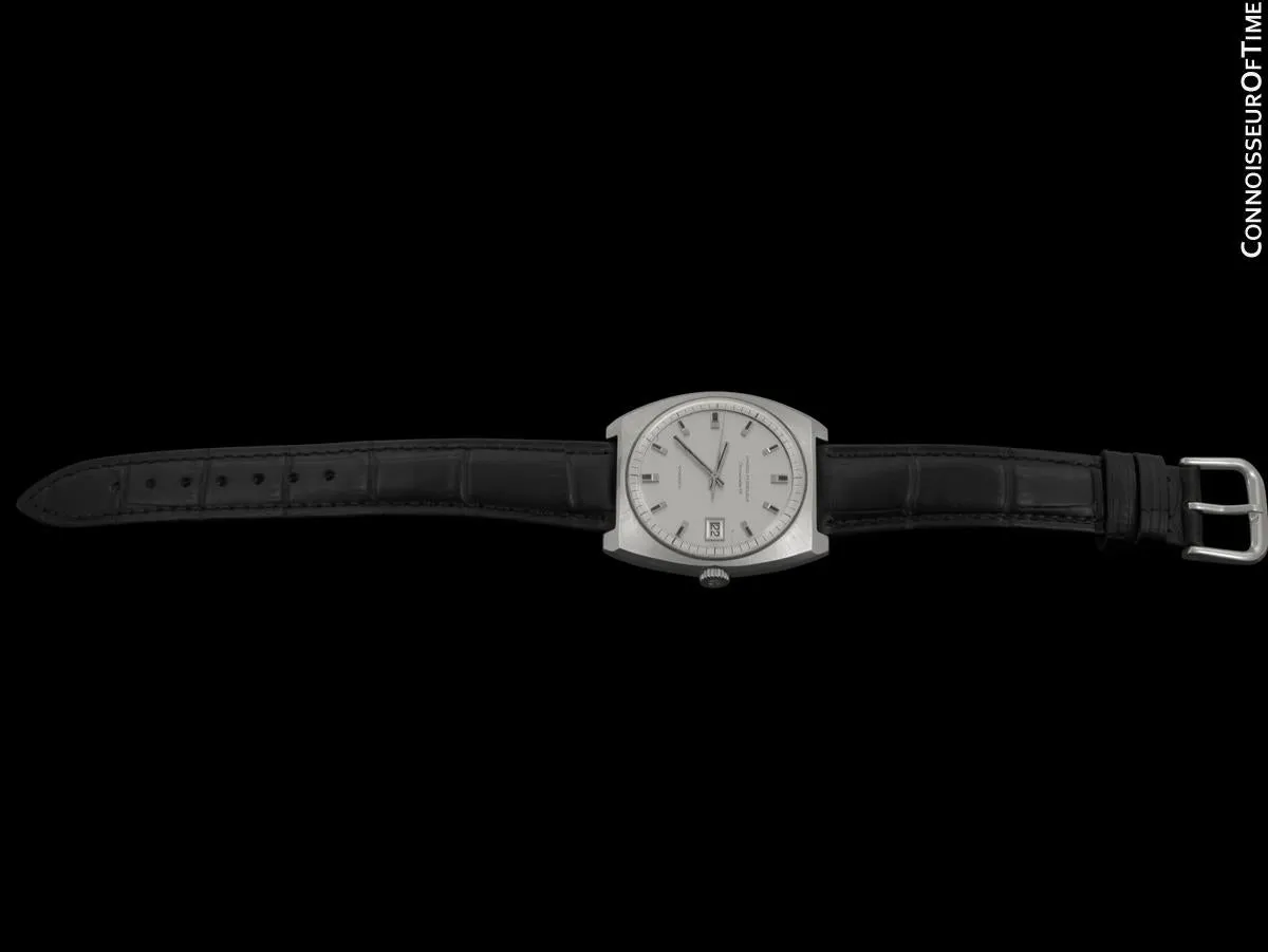 1969 Girard Perregaux Vintage HF High Frequency Automatic Chronometer, Date - Stainless Steel