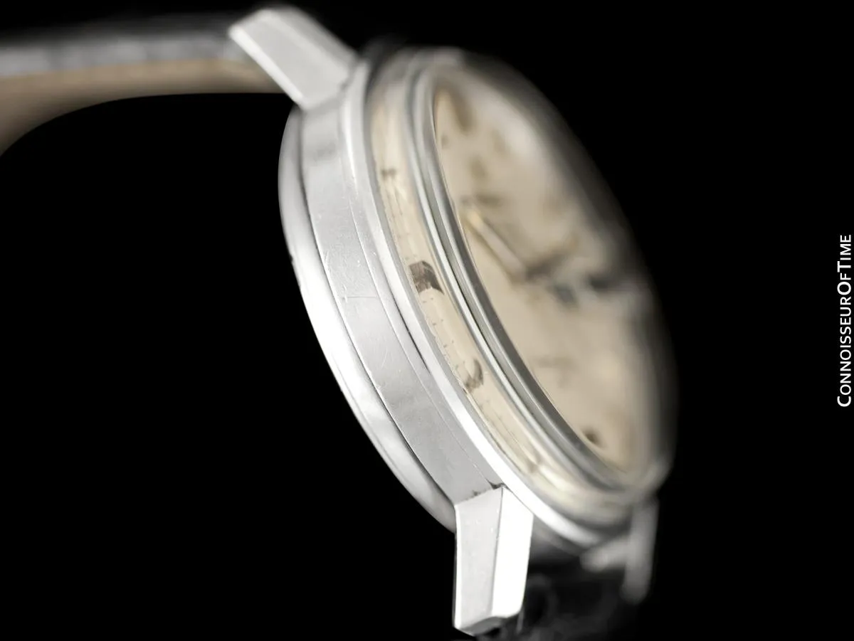 1969 Omega Constellation Vintage Mens Calendar Day Date Watch - Stainless Steel