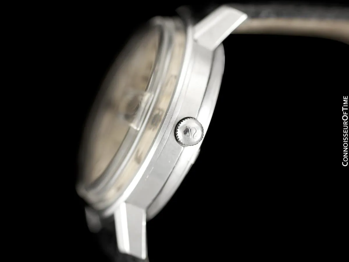 1969 Omega Constellation Vintage Mens Calendar Day Date Watch - Stainless Steel