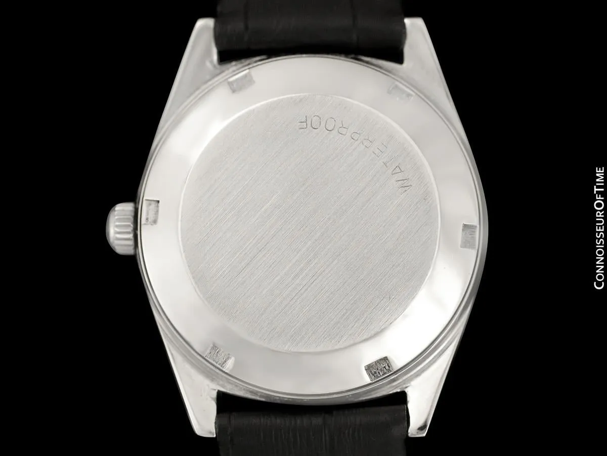 1969 Omega Geneve Vintage Mens Cal. 565 Automatic Watch with Quick-Setting Date - Stainless Steel