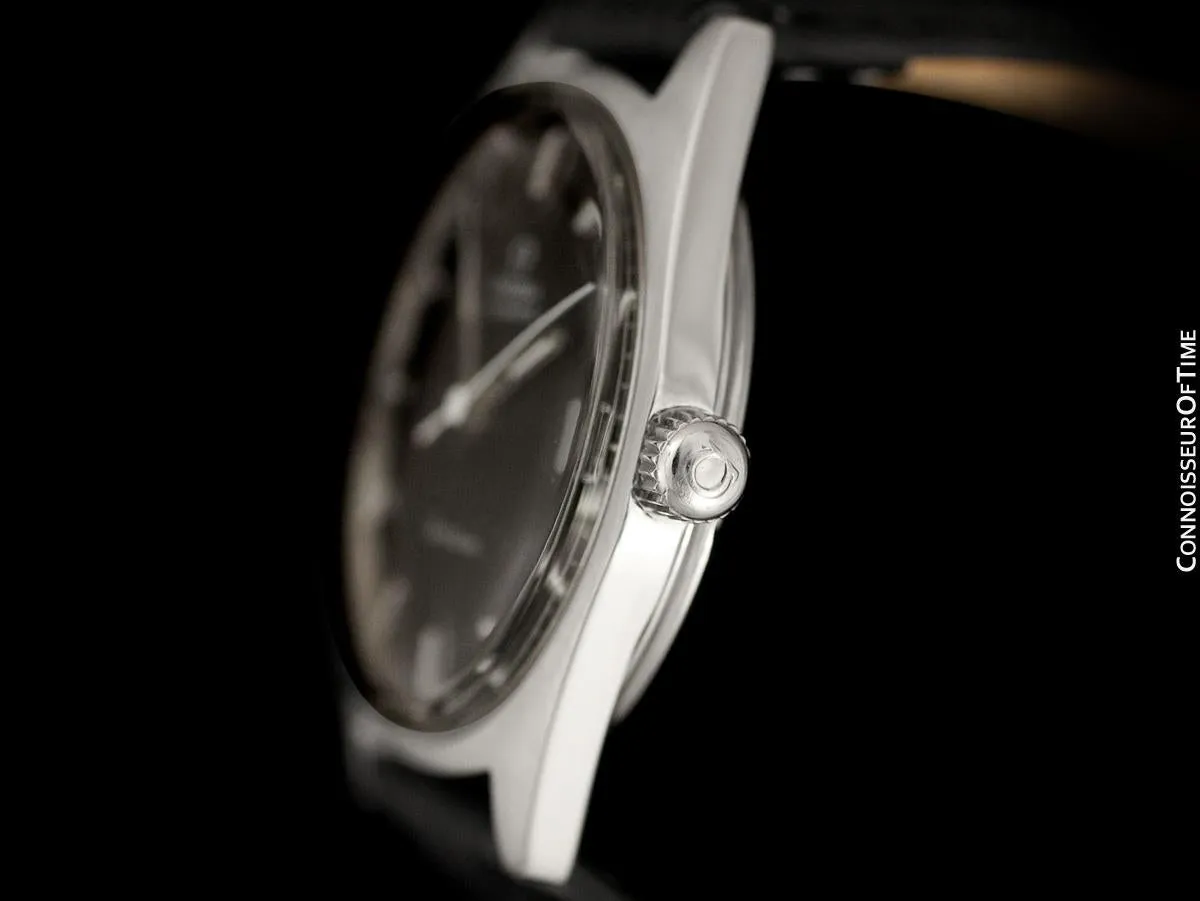 1969 Omega Geneve Vintage Mens Cal. 565 Automatic Watch with Quick-Setting Date - Stainless Steel