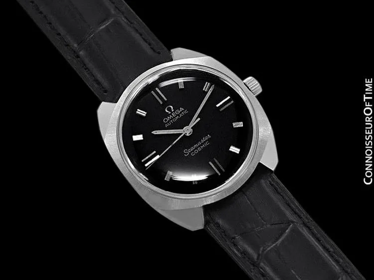 1969 Omega Vintage Mens Seamaster Cosmic Retro Automatic Date Watch Cal. 552 - Stainless Steel