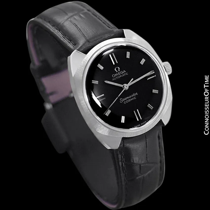 1969 Omega Vintage Mens Seamaster Cosmic Retro Automatic Date Watch Cal. 552 - Stainless Steel