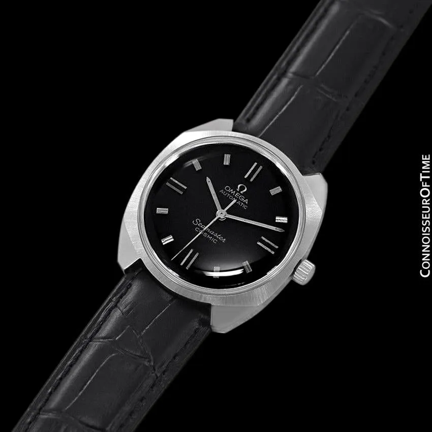 1969 Omega Vintage Mens Seamaster Cosmic Retro Automatic Date Watch Cal. 552 - Stainless Steel