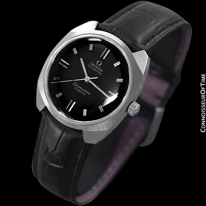 1969 Omega Vintage Mens Seamaster Cosmic Retro Automatic Date Watch Cal. 552 - Stainless Steel