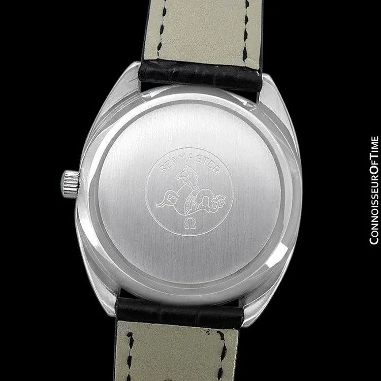 1970's Omega Seamaster Cosmic 2000 Vintage Retro Mens Dive Watch, Date - Stainless Steel