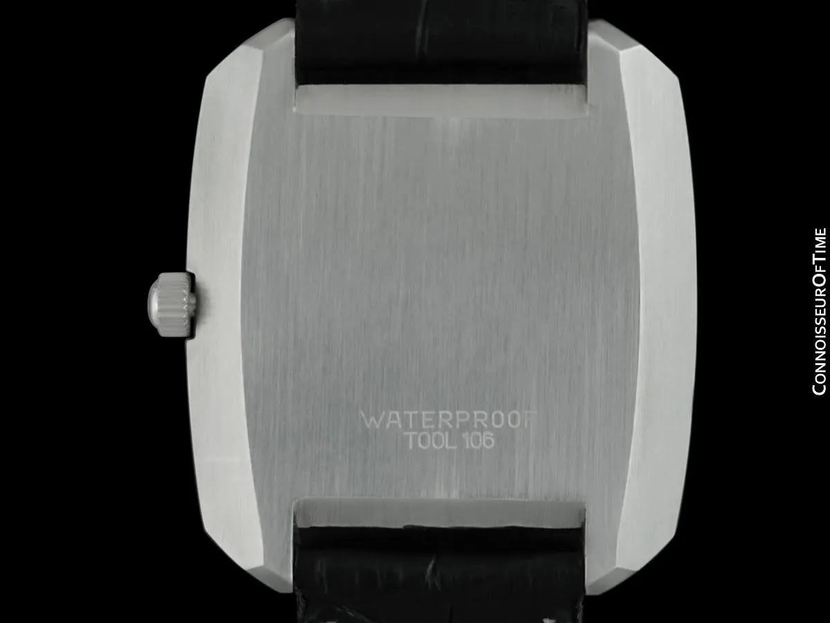 1971 Omega De Ville Vintage Large Mens Automatic Classic Retro Watch - Stainless Steel