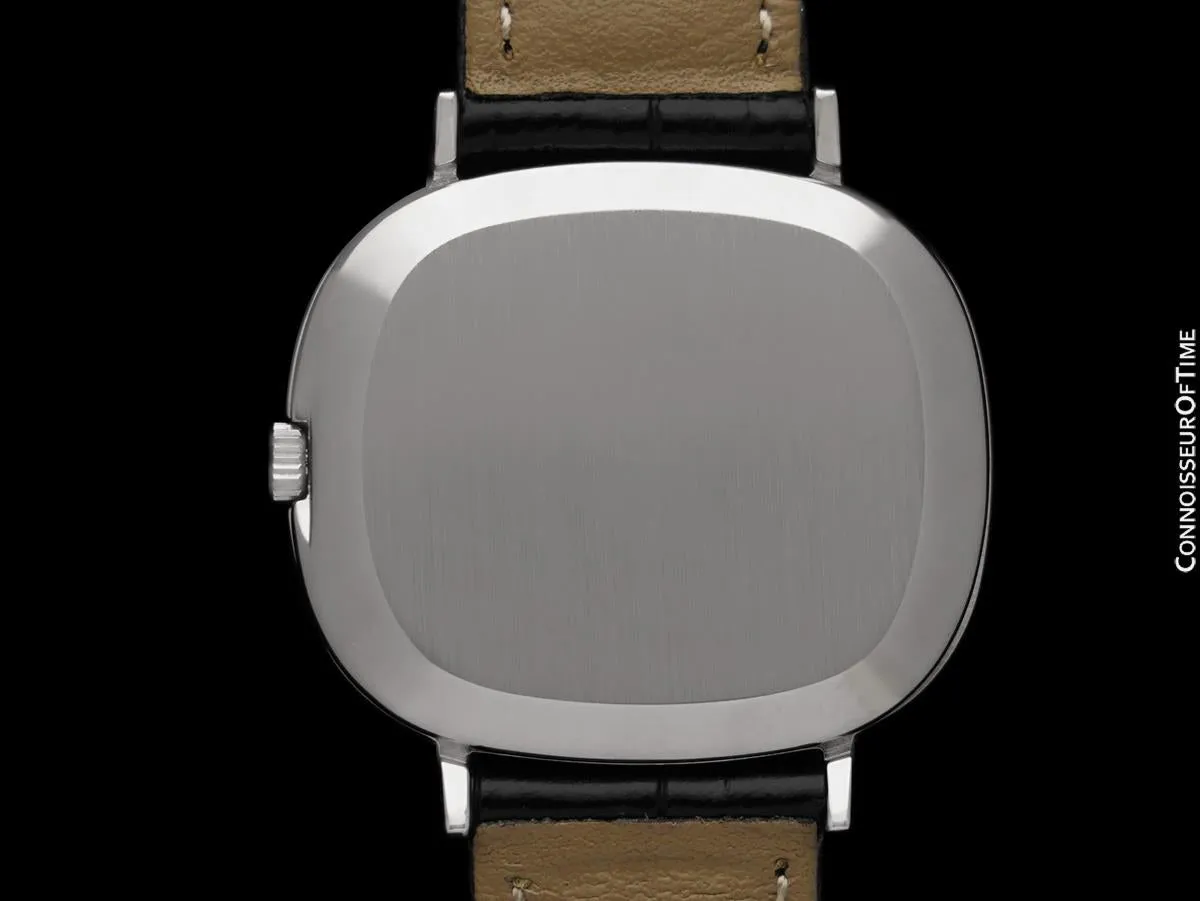 1973 Omega Vintage De Ville Mens Full Size Automatic "TV Shaped" Watch - Stainless Steel
