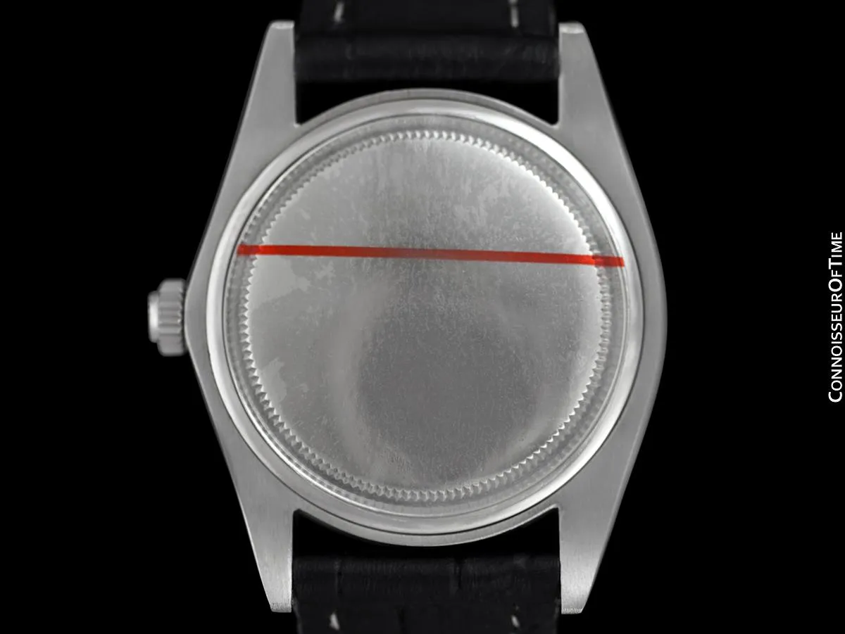 1978 Rolex Oysterdate Vintage Mens Mickey Mouse Dial Watch with Date - Stainless Steel