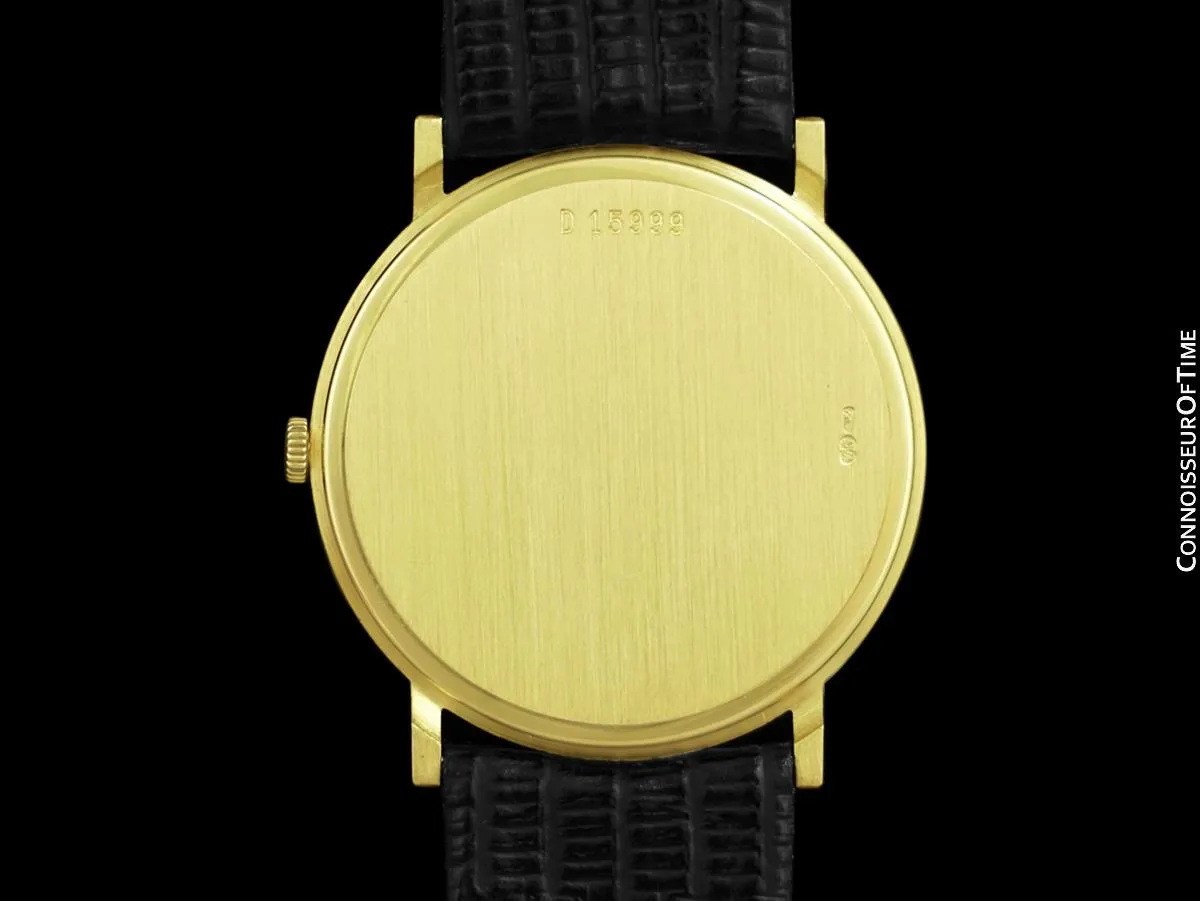 1990's Audemars Piguet Mens Ultra Thin Handwound Watch - 18K Gold