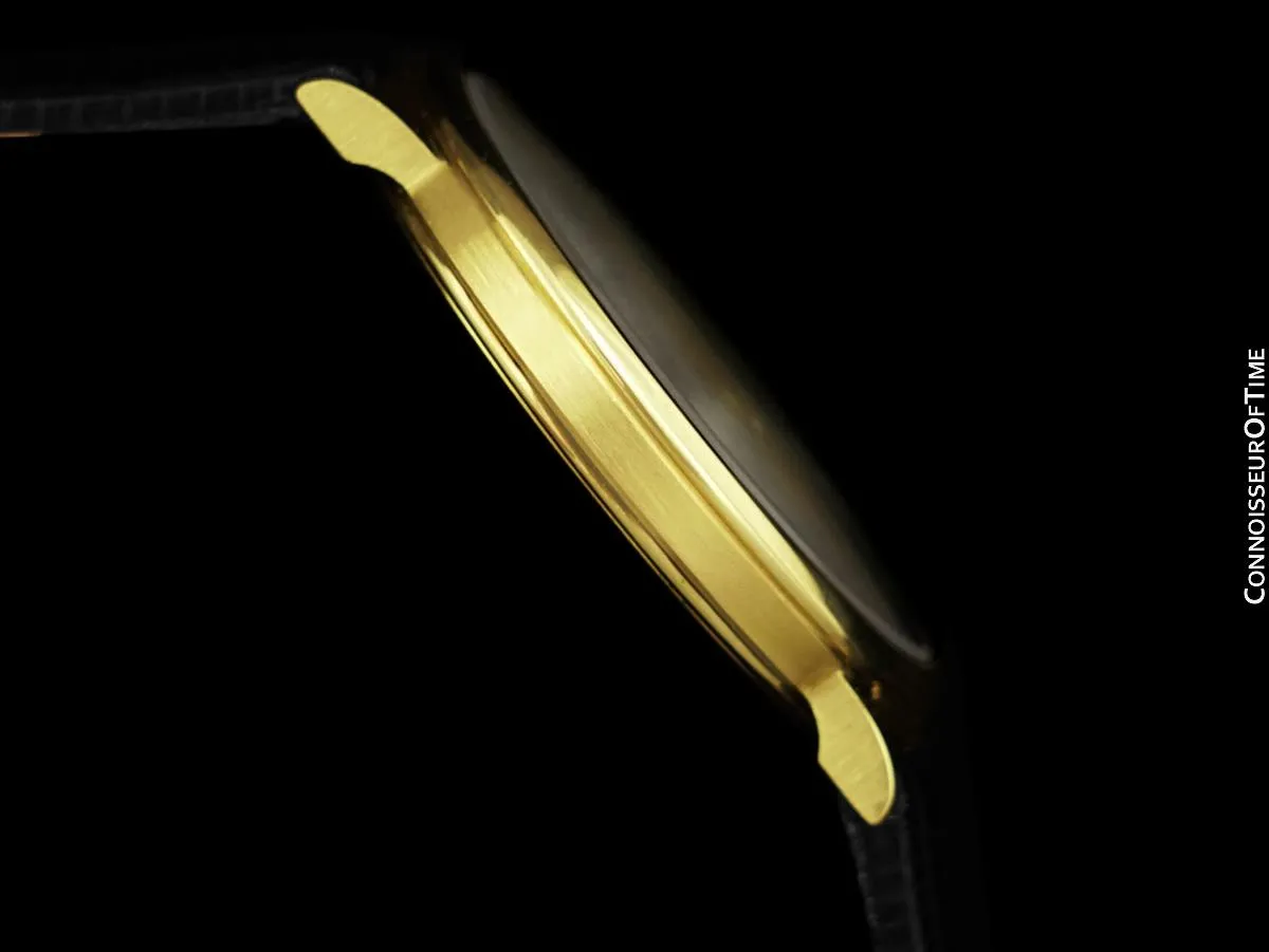 1990's Audemars Piguet Mens Ultra Thin Handwound Watch - 18K Gold
