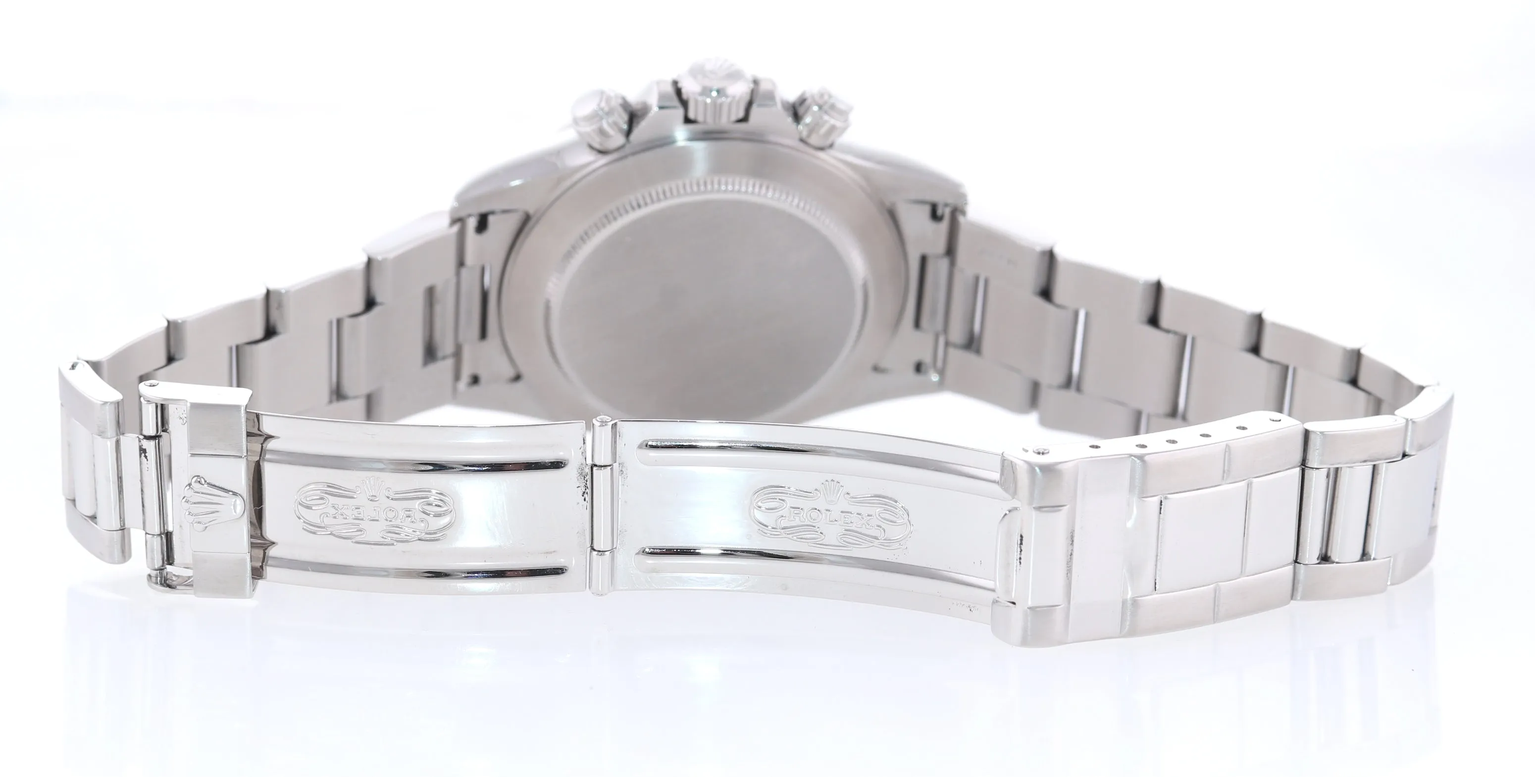 1998 Rolex 16520 Zenith Daytona Tritium Black Dial 40mm Chrono Watch Box