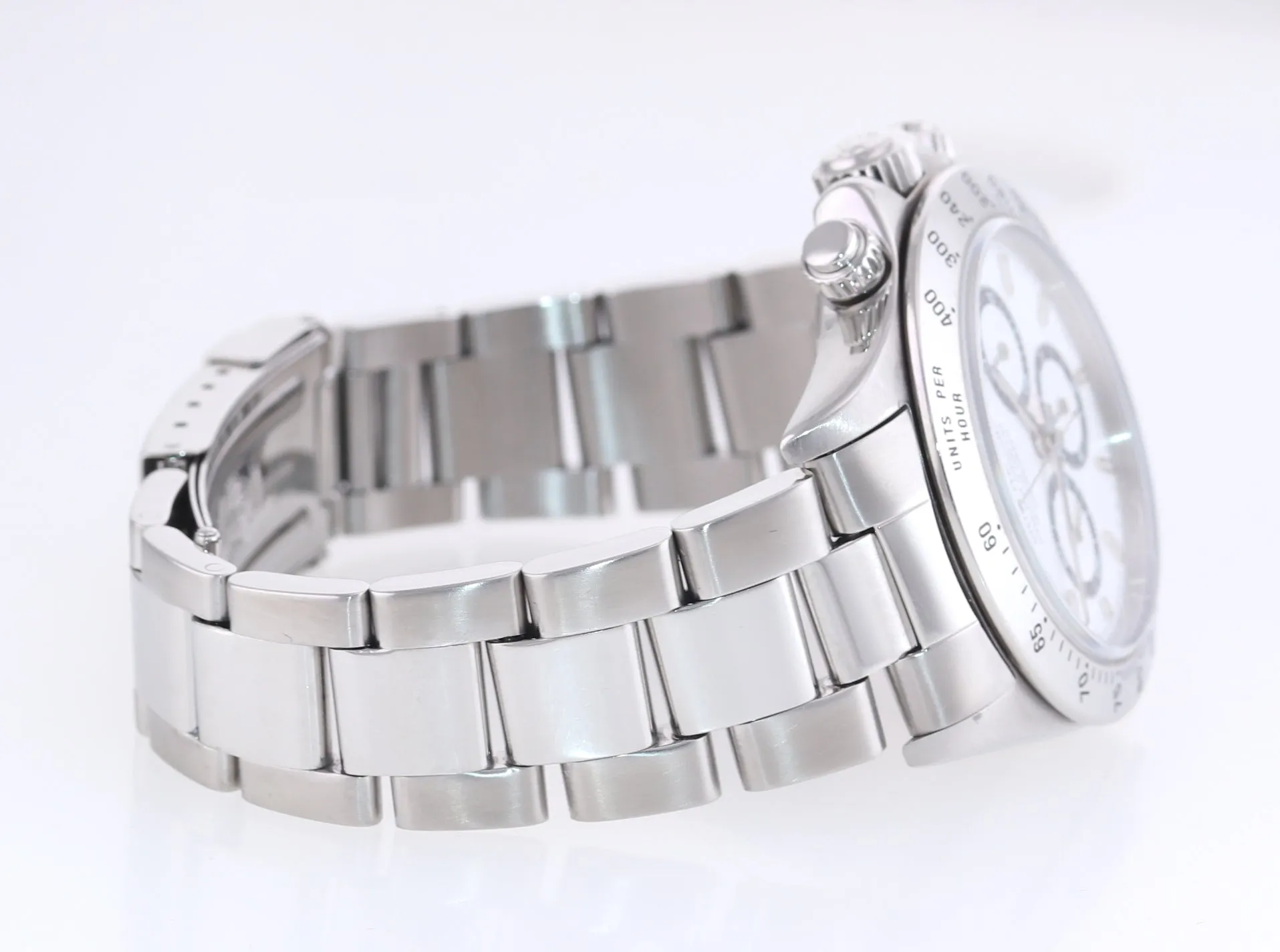 1998 Rolex 16520 Zenith Daytona Tritium White Dial 40mm Chronograph Watch Box