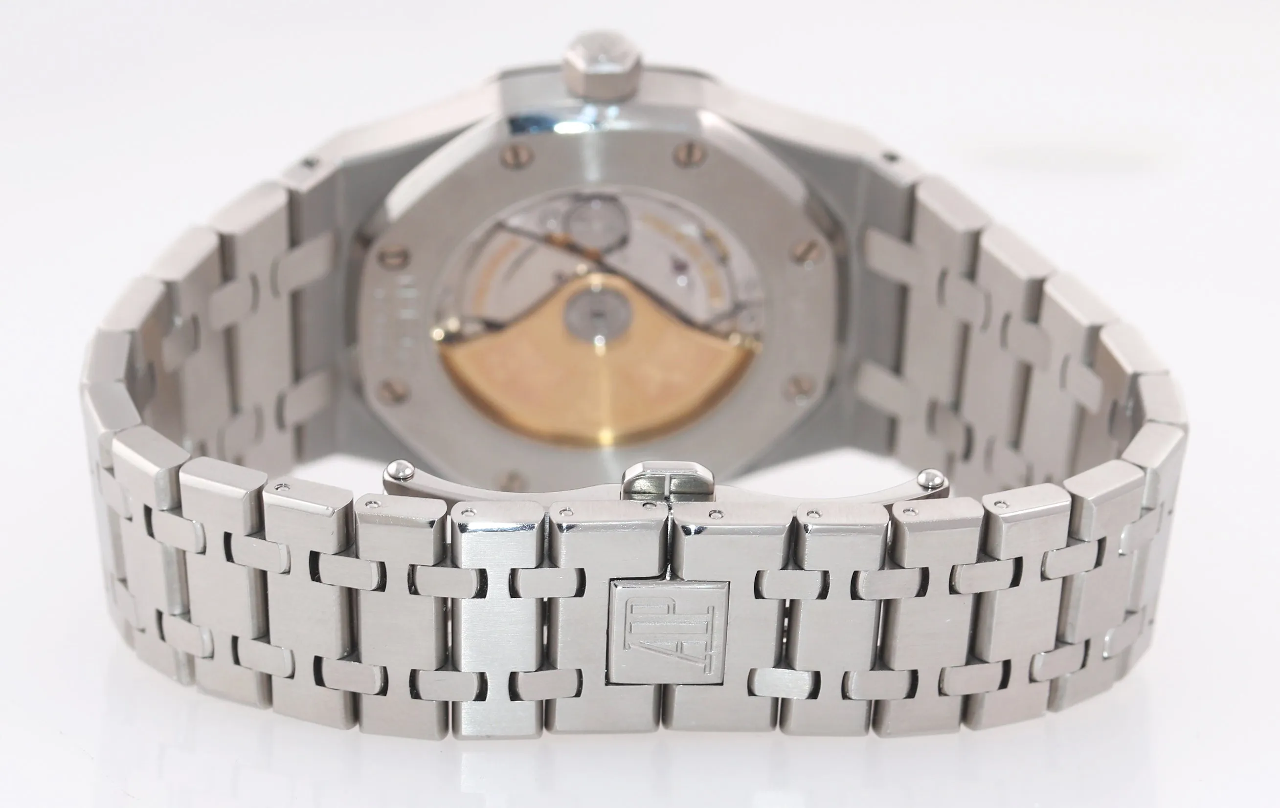 2011 PAPER Audemars Piguet Royal Oak White Stick 39mm Steel 15300 Watch Serviced