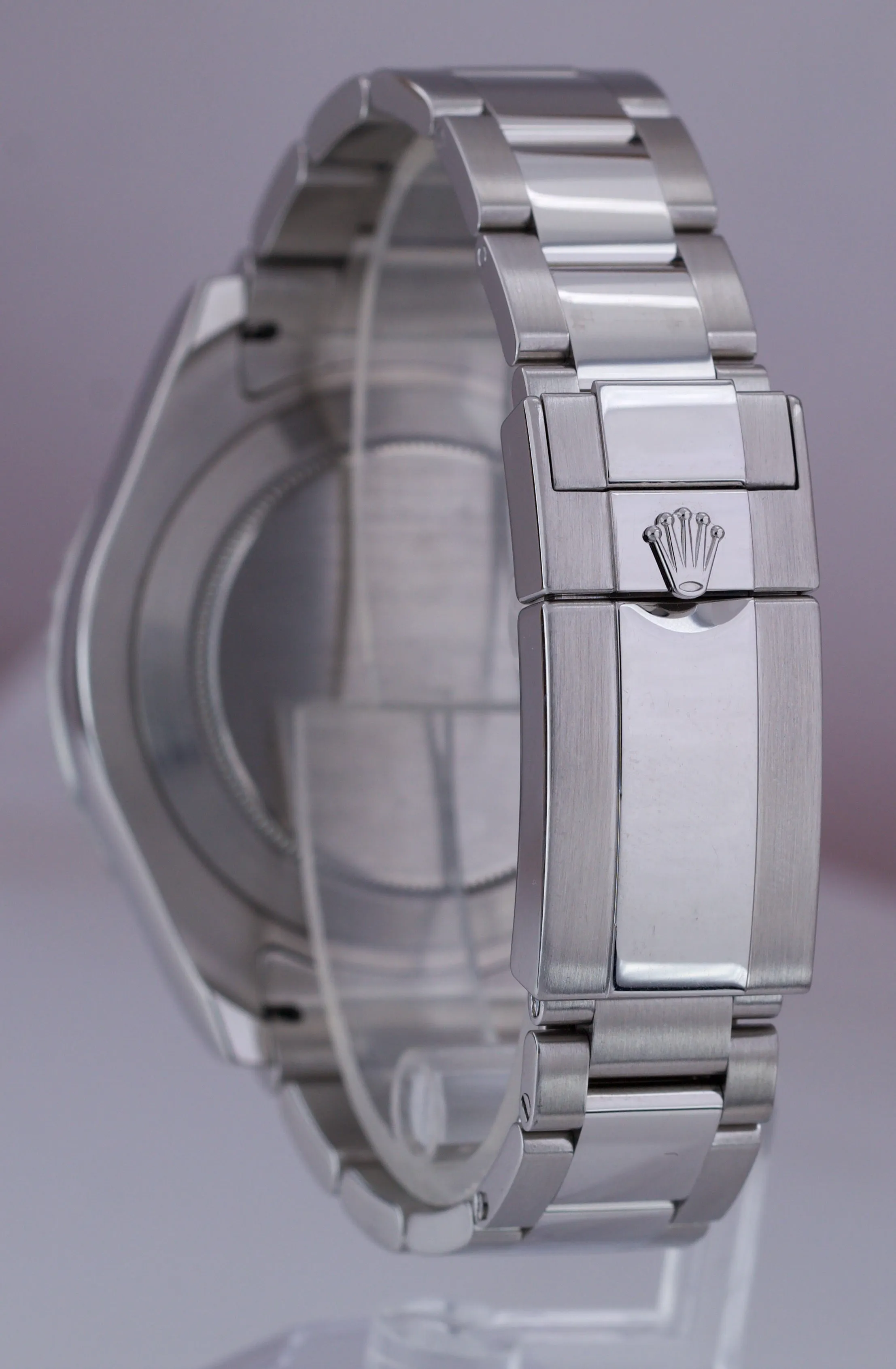 2015 Rolex Yacht-Master II 44mm Stainless White Blue Ceramic Watch 116680 B P