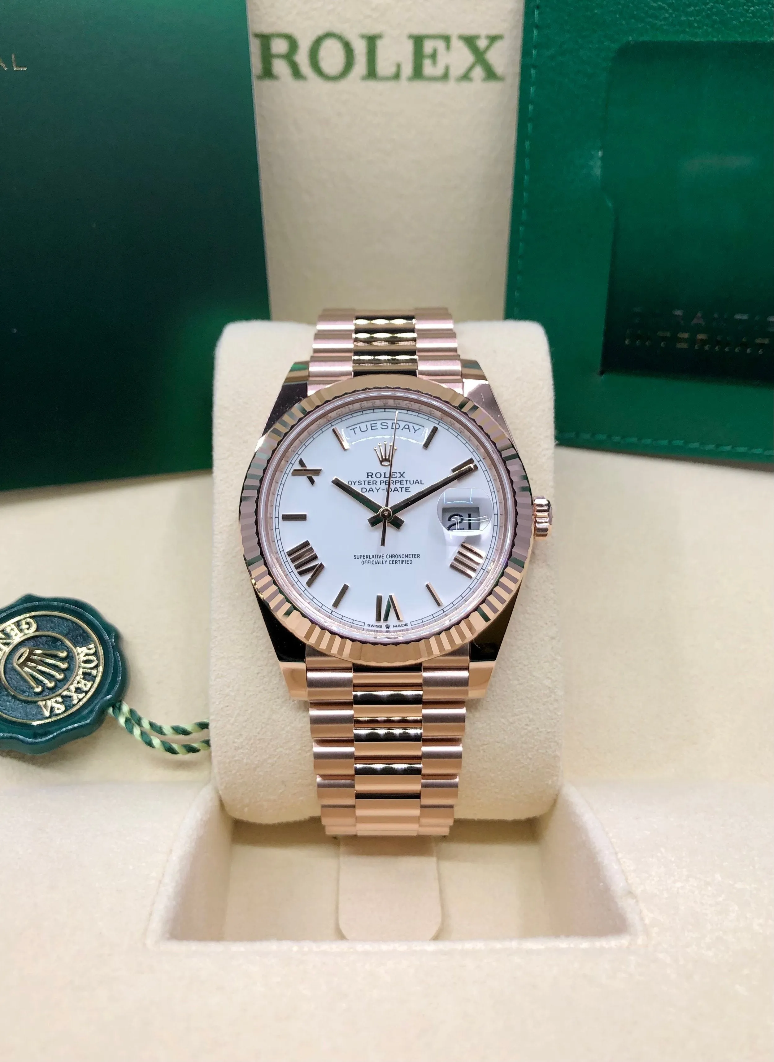 2022 Rolex Day-Date 40 228235
