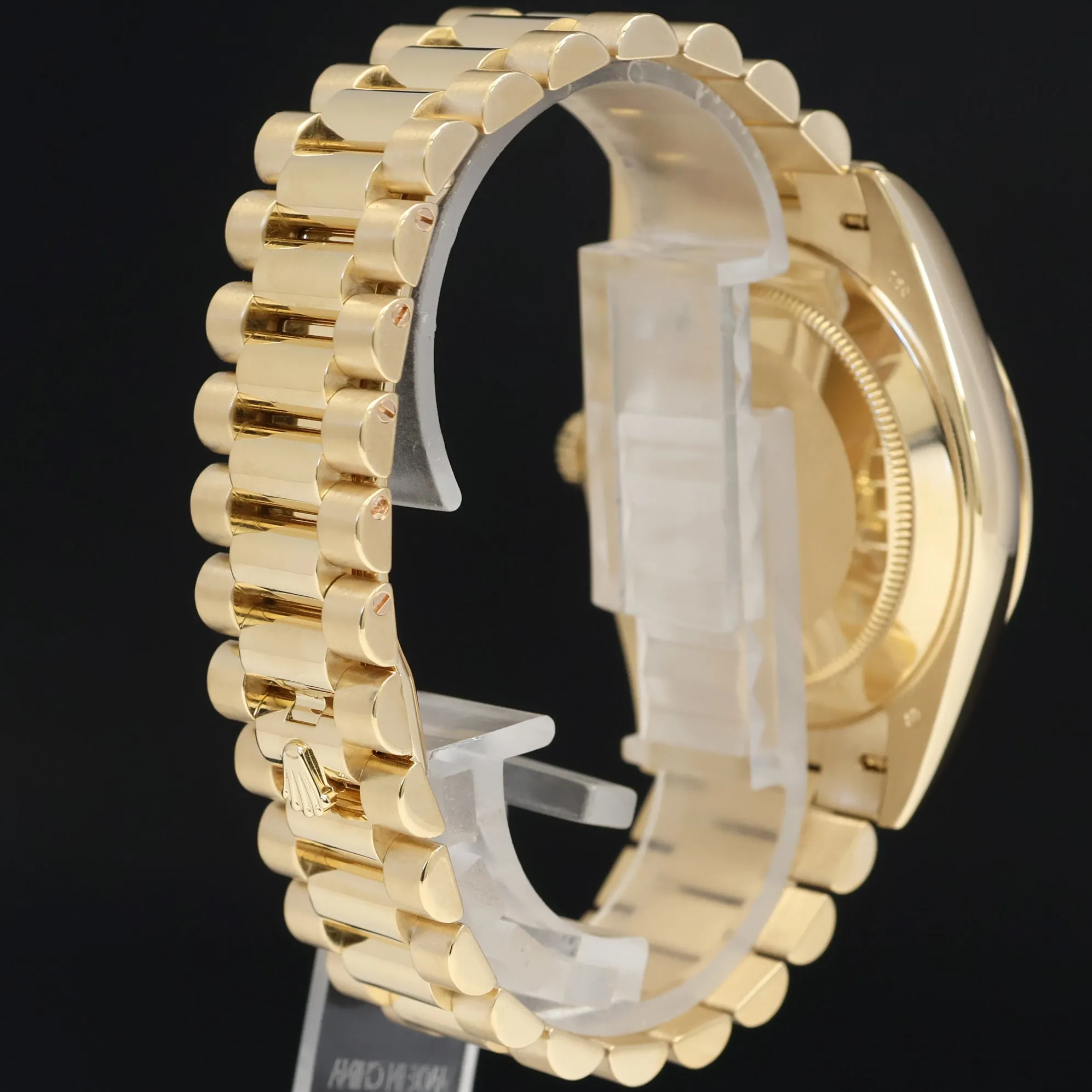 2023 MINT Rolex Day-Date 40 President 228238 Champagne Roman Yellow Gold Watch